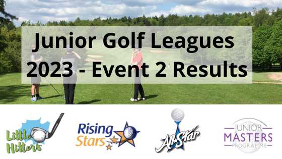 Junior Leagues 2023 - Event 2 Results