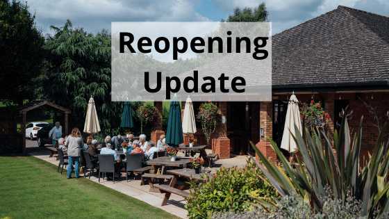 Reopening Update