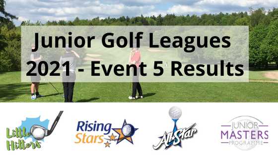 Junior Leagues 2021 - Event 5 Results